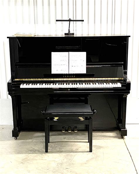 Yamaha U30 Gloss Black Upright Piano Piano Lobby