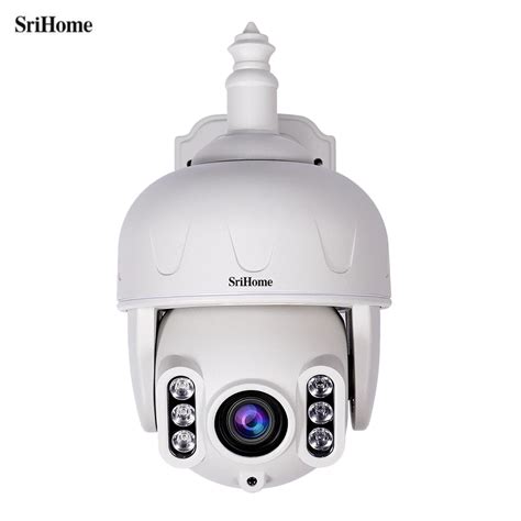 Srihome Sh Mp Ptz Ip Camera Dome Outdoor Monitor Waterproof P