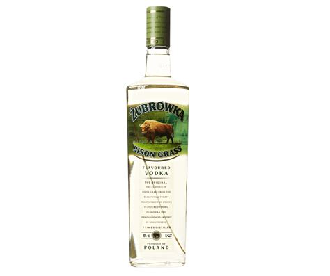 Zubrowka Bison Grass Flavoured Vodka Vol L Golden Rain