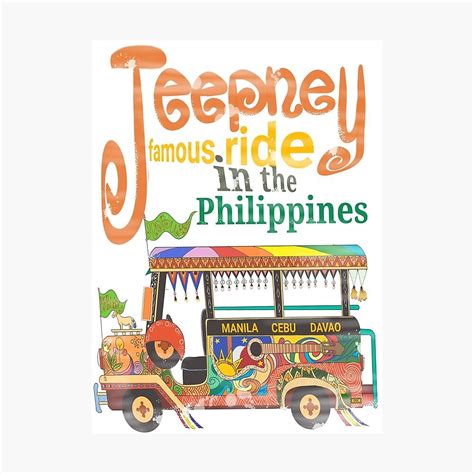 Jeepney Famous Ride In The Philippines Photographic Print For Sale By Delyo Jeepney