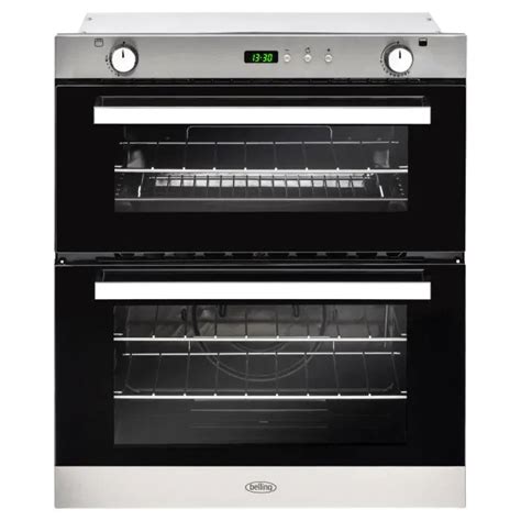 Belling Bi702lpgprsta 70cm Built In Double Lpg Gas Oven 444410621