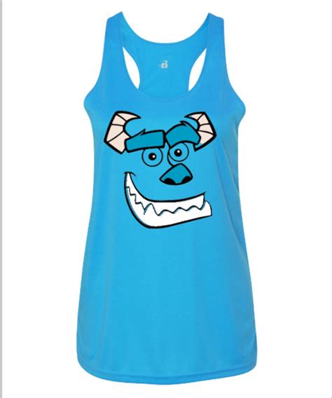 Rundisney Dri Fit Tank Top Shirt Sully Monsters Inc Run Disney Tank