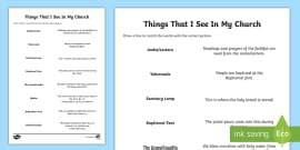 Catholic Saints Worksheets Re Primary Resource Twinkl