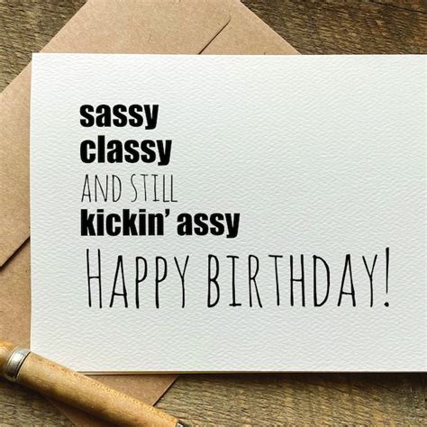 Classy Birthday Card For Her Etsy