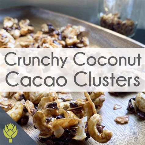 Crunchy Coconut Cacao Clusters Lily Nichols Rdn