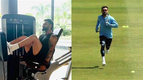 Virat Kohlis Intense Leg Day Workout Leaves Fans In Awe Ahead Of First Test Against West Indies