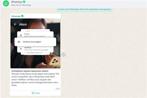 WhatsApp Ingatkan Soal Verifikasi 2 Langkah Bagaimana Caranya