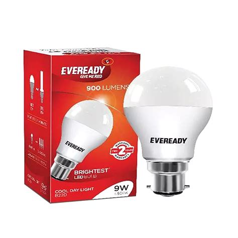 Buy Eveready W Lm B D Cool Day White Round Led Bulb Pack Of