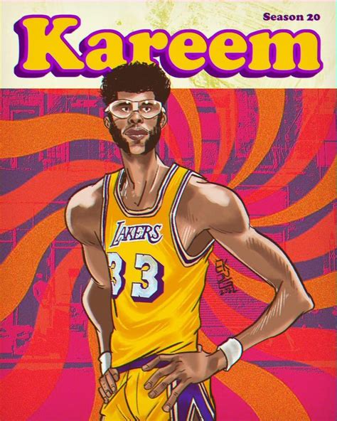 Nba Basketball Art Nba Art Basketball Pictures Kareem Abdul Jabbar Drawing Techniques