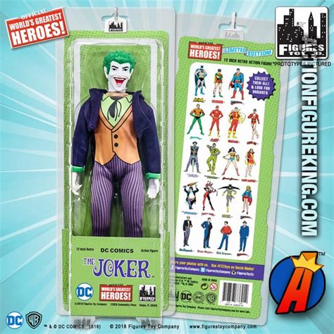 DC Comics MEGO Retro Style 12 Inch JOKER Action Figure With Cloth