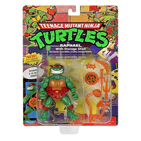 Teenage Mutant Ninja Turtles Classic Action Figur Raphael Mit