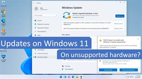 Windows 11 Updates On Unsupported Hardware YouTube