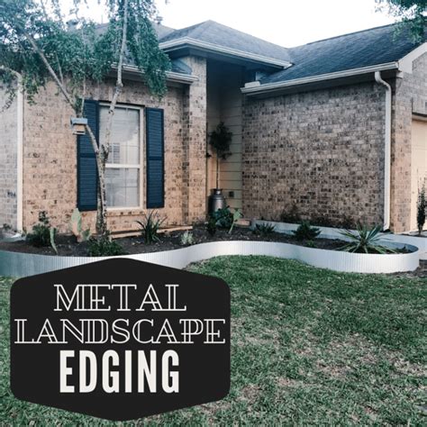 10 Steps to Install Metal Landscape Edging- Best Budget Option - The ...