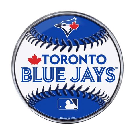 MLB - Toronto Blue Jays Embossed Baseball Emblem | Fanmats - Sports Licensing Solutions, LLC