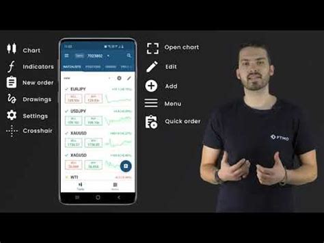 Ctrader Android Guide Ftmo Youtube