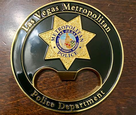 Challenge Coins Las Vegas Metropolitan Police Honor Guard