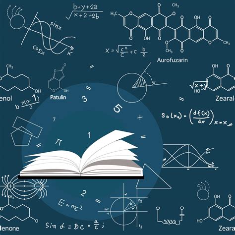 Hand Drawn Physics Formula Science Knowledge Education Chemistry And