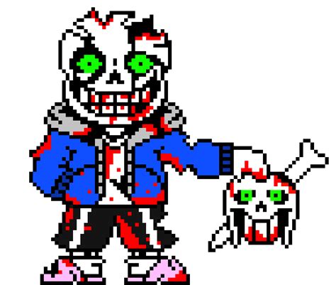 Insanity Sans Pixel Art Maker