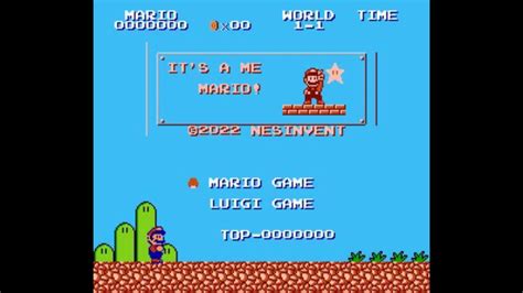 SMB Hack Longplay It S A Me Mario YouTube