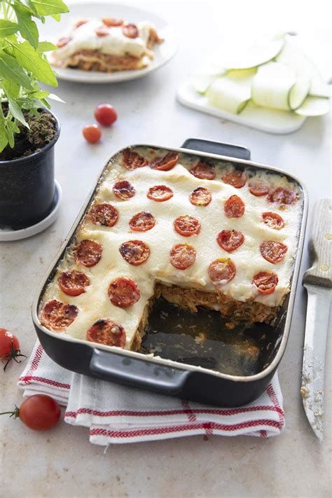 Lasagnes Aux L Gumes Et Thon De Cyril Lignac Tous En Cuisine