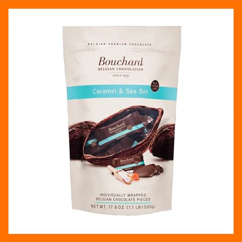 Bouchard Caramel And Sea Salt Milk Chocolate 500g Shopee Philippines