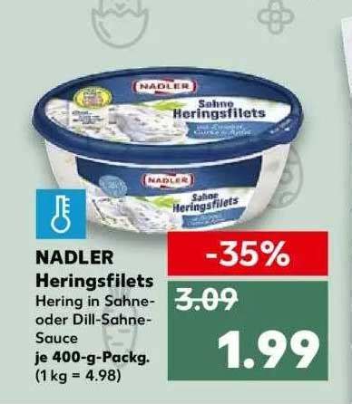 Nadler Heringsfilets Angebot Bei Kaufland Prospekte De