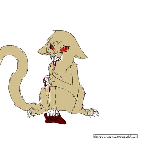 Evil Bloody Cat Lineart By Aprilgreenflower1 On Deviantart