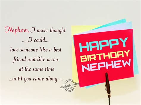 Birthday Wishes For Nephew - Birthday Images, Pictures