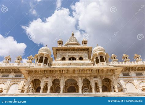 Architecture of Jaswant Thada White Building at Jodhpur Stock Photo ...