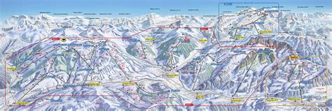 Gstaad Saanenm Ser Sch Nried Zweisimmen Mapa Zjazdoviek Mapa