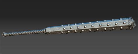 Japanese War Club / Kanabo [WIP] — polycount