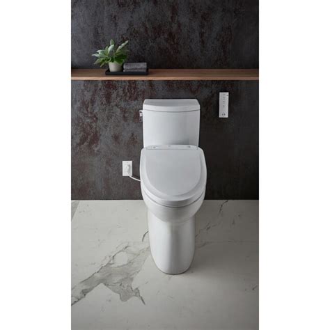 Toto S350e Washlet Cotton White Elongated Slow Close Heated Bidet