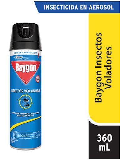 Insecticida Baygon Azul Voladores Aer 360Ml