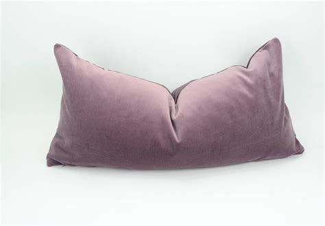 Mauve Pillow Cover Mauve Velvet Cushion Case Mauve Etsy