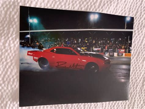 Street Outlaws Ryan Martin Fireball Camaro Signed 8 X 10 Photo ...