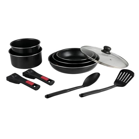 Batterie De Cuisine Sitram Pi Ces Noir Achat Prix Fnac