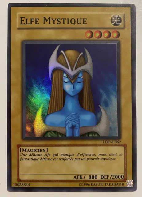 CARTE YU GI OH ELFE MYSTIQUE LDD C062 EUR 7 00 PicClick FR