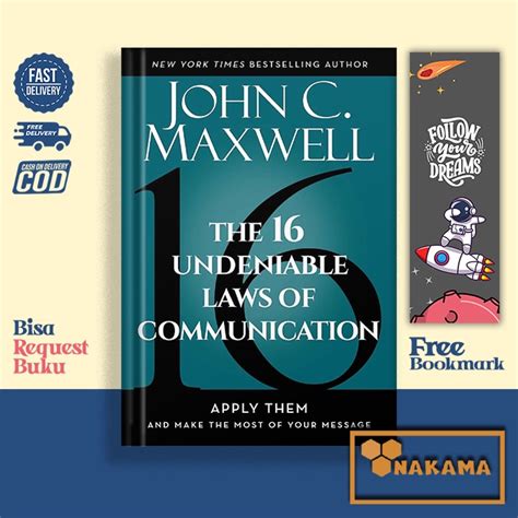 Jual The 16 Undeniable Laws Of Communication Apply Them And Make The