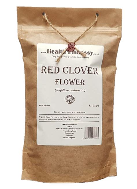 Buy Embassy Red Clover Flower Trifolium Pratense 50g Online At