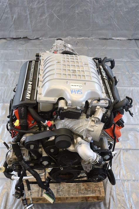 2020 Jeep Trackhawk Srt 6 2l Supercharged Oem Engine And 8hp95 Trans Swap 6 612 Mi Ebay