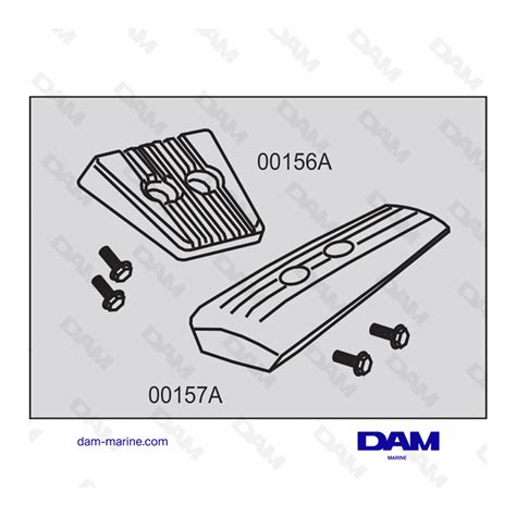 Kit Anodes Alu Volvo Dps A Sx A Dam Marine