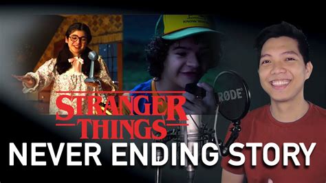 Never Ending Story Dustin Part Only Karaoke Stranger Things Ost