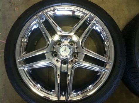 1500 2011 18 Mercedes Benz Amg Wheels Rims Chrome Oem E550 E350 E Class Gilbertaz Mbworld