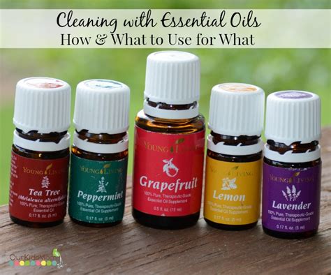 Cleaning with Essential Oils