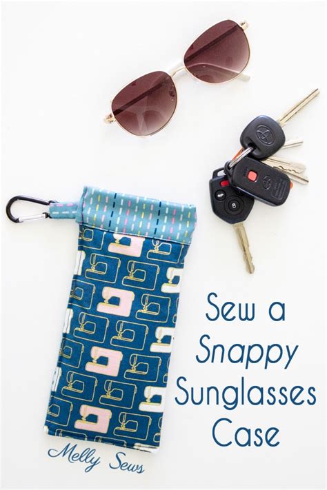 Sew A Sunglasses Case Melly Sews