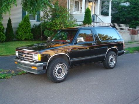 Sell Used 1985 Chevy S10 Blazer 4x4 34k Orig Mi Extra Clean In Hazleton