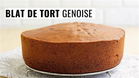 Cel Mai Simplu Blat De Tort Re Eta De Blat Genoise Cu Cacao Youtube