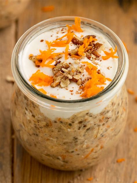 Carrot Cake Overnight Oats ShortGirlTallOrder