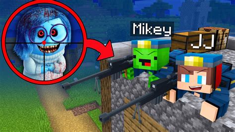 Jj And Mikey Became Fbi And Hunt Sadness Exe In Minecraft Maizen