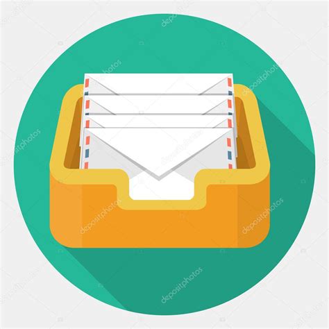 Vector Mailbox Icon Stock Vector Image By ©dacianlogan 56670875